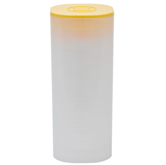 Empty Yellow Lid Tube for Royal Canadian Mint Silver Coins