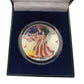 1 oz 2001 American Eagle Colorized Silver Coin - United States Mint