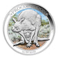 1 oz 2013 Megafauna Series Procoptodon Silver Coin - Perth Mint