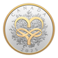 1 oz 2025 $20 Celebrate Love - Pure Silver Coin