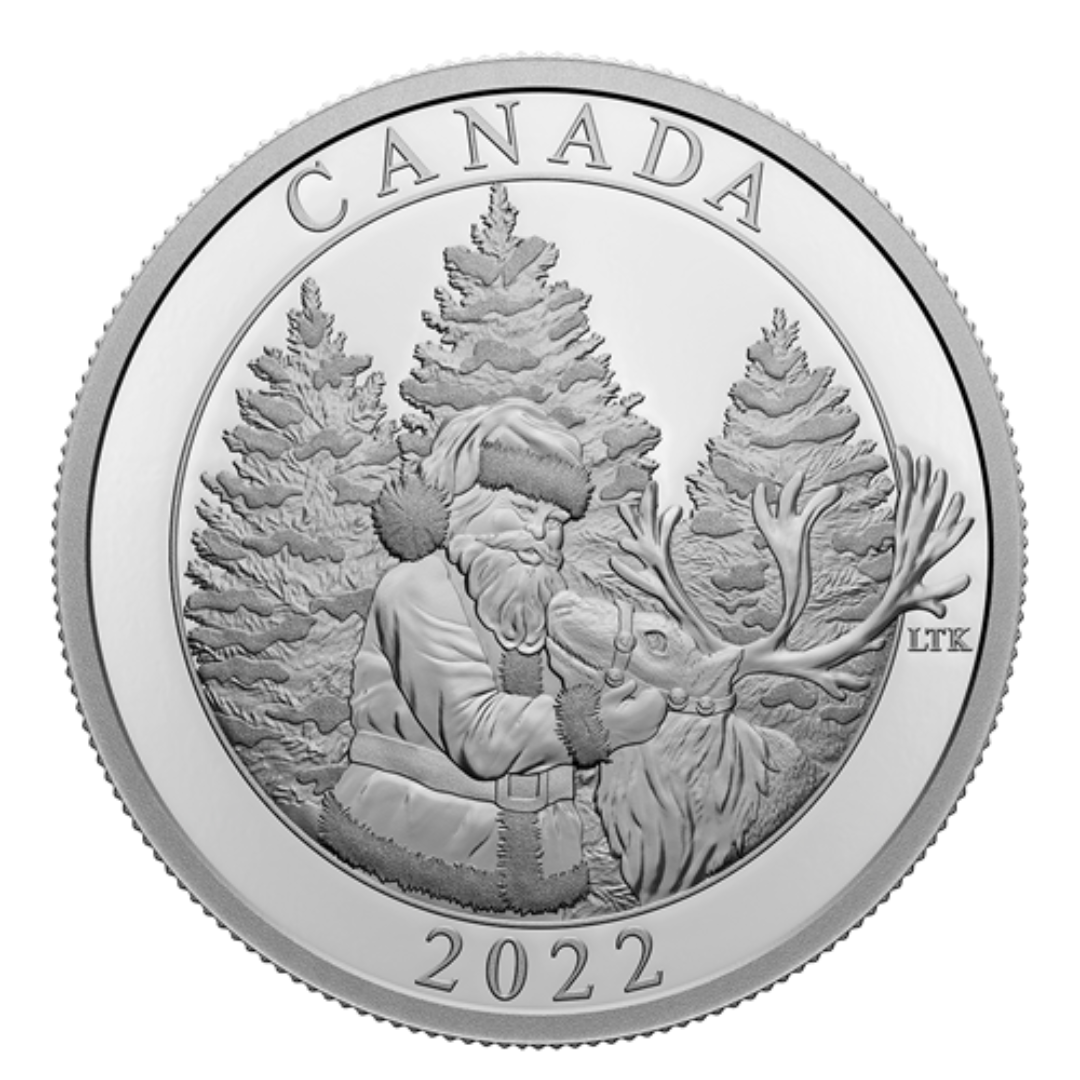 3 oz. $50 Pure Silver Coin – The Magic of the Season