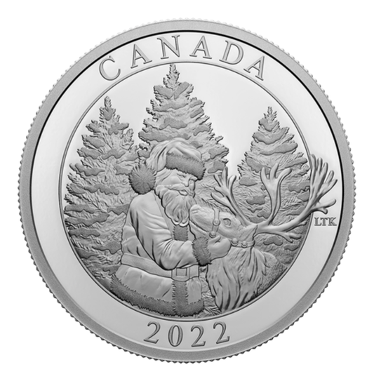 3 oz. $50 Pure Silver Coin – The Magic of the Season