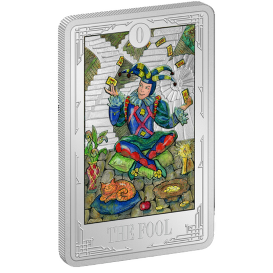 1 oz. Pure Silver Coin - Tarot Cards: The Fool (2021)