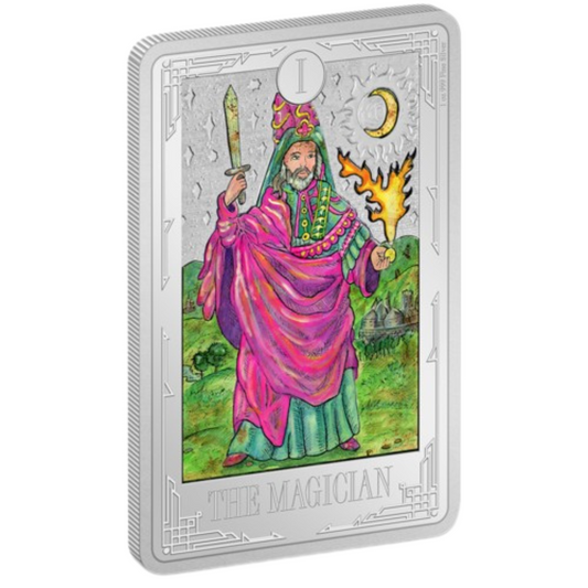 1 oz. Pure Silver Coin - Tarot Cards: The Magician (2021)