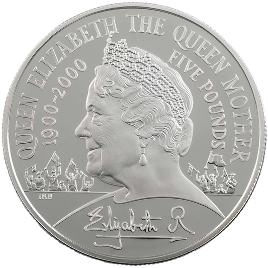 Sterling Silver Proof Coin - The Queen Mother Centenary Year (2000)