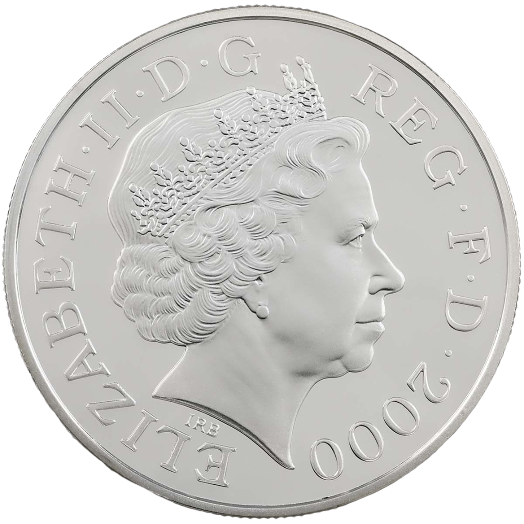 Sterling Silver Proof Coin - The Queen Mother Centenary Year (2000)