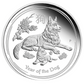 1 oz. Pure Silver 4-Coin Typeset Collection - Australian Lunar Series II: Year of the Dog (2018)