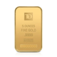 5 oz Gold TD Bank Bar - TD Bank - .9999 Au