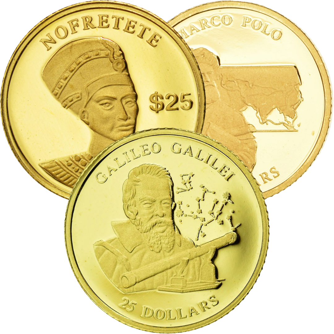 0.73 g Gold Coin/Bar/Round - Preowned - Assorted Mints .9999 Au