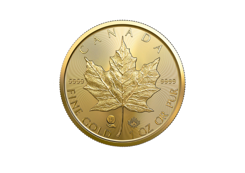 1 oz Gold Coin - 2024 Gold Maple Leaf (Single Source) - Royal Canadian Mint - RCM .9999 Au