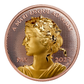1 oz Rose Gold Coin - 2023 Peace Dollar - Royal Canadian Mint - .9999 Au (Mintage: 500)