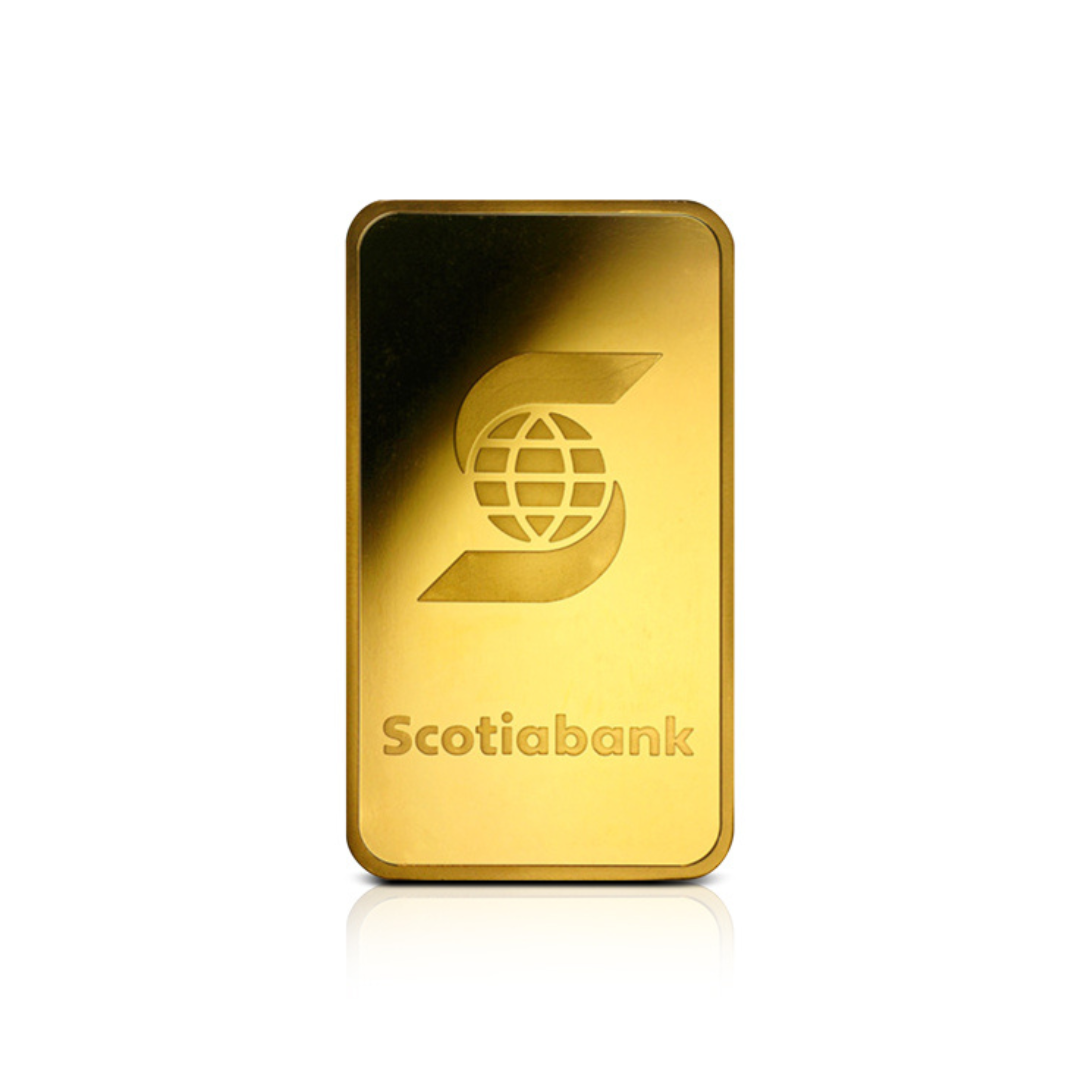 5 oz Gold Scotiabank Bar - Scotiabank - .9999 Au