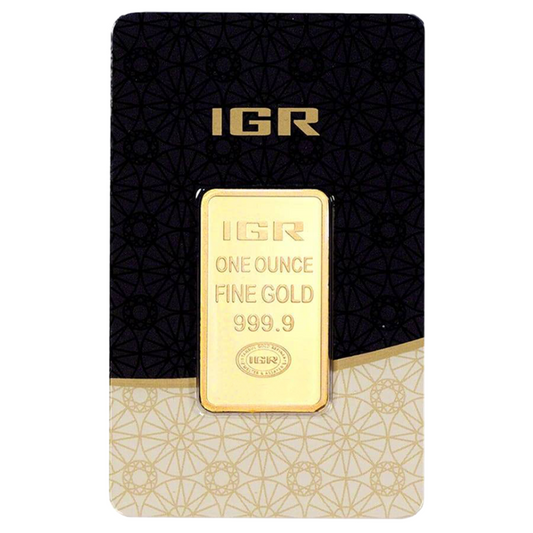 1 oz Gold Bar - Istanbul Gold Refinery - .9999 Au