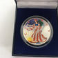 1 oz 2001 American Eagle Colorized Silver Coin - United States Mint