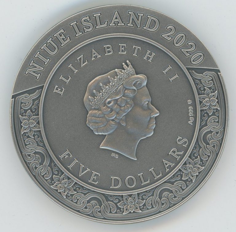 DUOWENTIAN – FOUR HEAVENLY KINGS – 2020 2 oz Ultra High Relief Pure Silver Coin – Mint of Poland – Niu