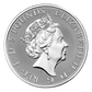 2 oz Silver Coin - Queen's Beasts: Completer Silver Coin - The Royal Mint .9999 Ag