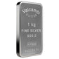 1 Kilogram Preowned Minted Silver Bar - Valcambi Suisse - 1 Kg Silver Bar - .999 Ag