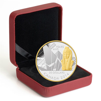 1 oz. Fine Silver Coin - 100th Anniversary of the Royal Ontario Museum - Mintage: 8,500 (2014)