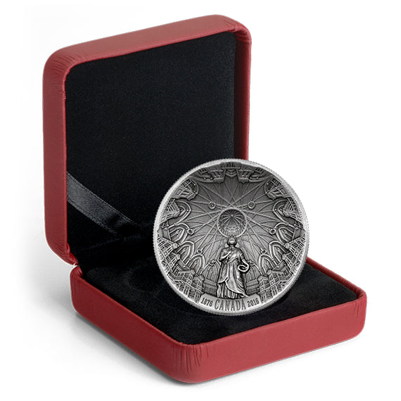 Fine Silver Coin - 140th Anniversary of the Library of Parliament - Mintage: 6,000 (2016)
