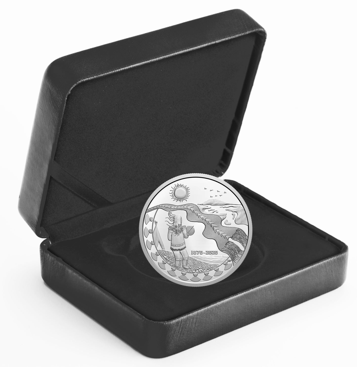 150th Anniversary of Northwest Territories - 2020 Canada 2 oz Pure Silver Coin - Royal Canadian Mint