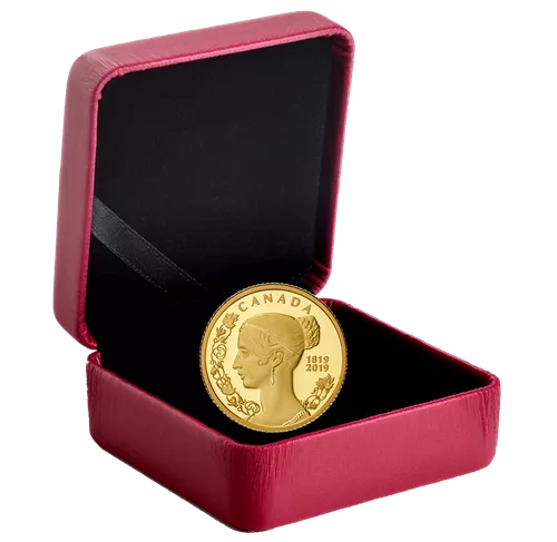 1/4 oz Pure Gold Coin - 200th Anniversary of the Birth of Queen Victoria - Mintage: 1,500 (2019)