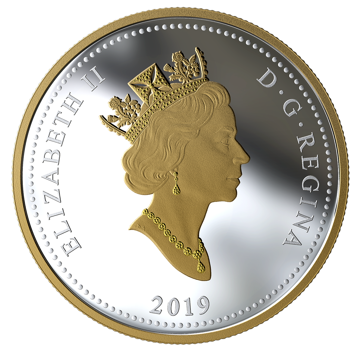 $1 Fine Silver Coin Renewed Silver Dollar: Peacekeeping (2019)