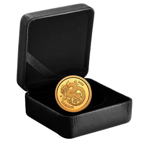 Pure Gold Coin – Lucky Flower Dragon – Mintage: 5,888 (2020)