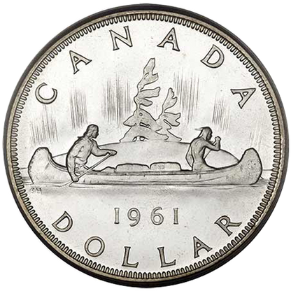 Buy Junk Silver Canada Silver Dollar Canadian 80% Silver Dollar Coin $1 Face Value 0.800 Random Year 80% Silver