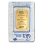 1 oz Gold Bar - PAMP Suisse - Lady Fortuna Series (Old Style) - .9999 Au
