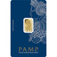 2.5 Gram Gold Bar - PAMP Suisse - Lady Fortuna Series - 2.5 g Gold Bar - .9999 Au