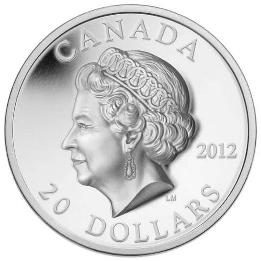 Fine Silver Ultra High Relief Coin - The Queen’s Portrait - Mintage: 7,500 (2012)