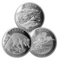 Half Kilogram Fine Silver 3-Coin Set– Conservation Series – Mintage: 500 (2015)