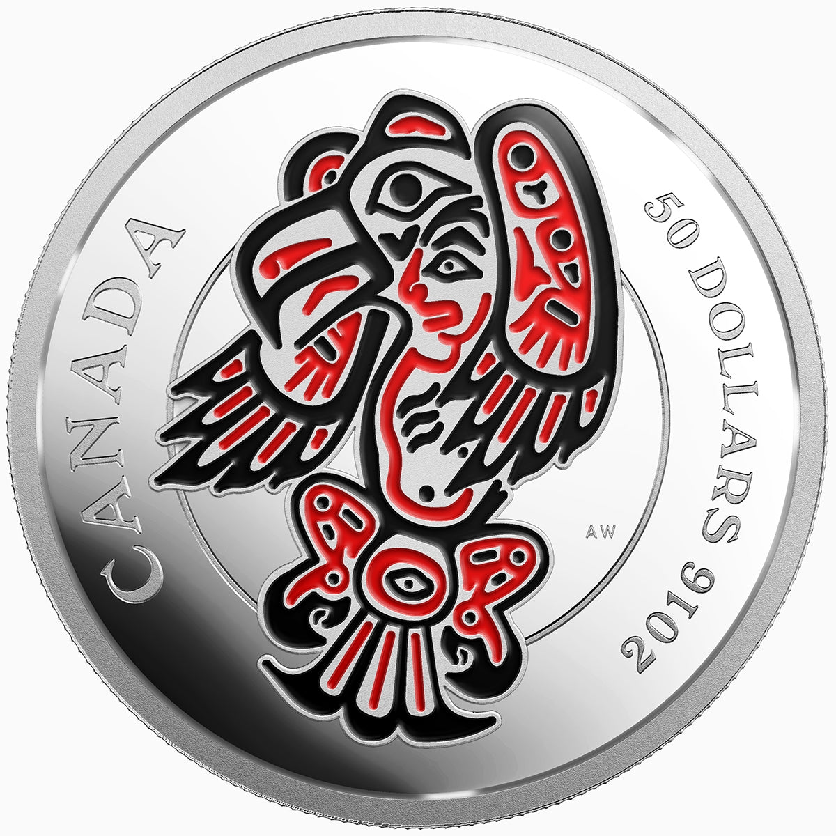 5 oz. Fine Silver 3-Coin Set - Mythical Realms of the Haida Series - Mintage: 1,500 (2016)