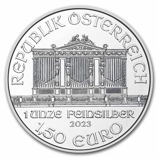 1 oz 2023 Silver Philharmonic Coin - .999 Ag - Austrian Mint