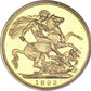 Gold 1/2 Sovereign Coin - Random Year Victoria - .9167 Au - United Kingdom
