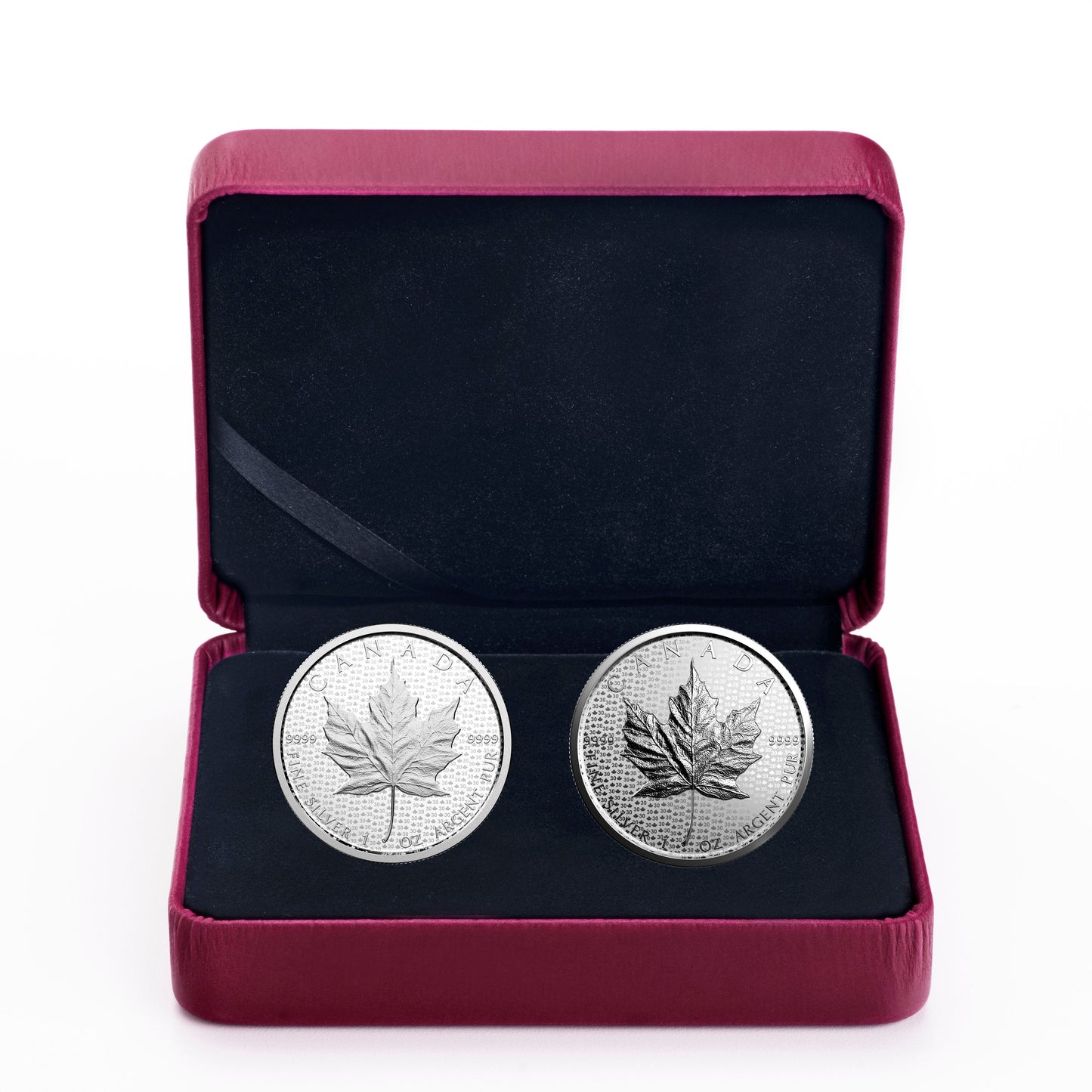 30th Anniversary of The Silver Maple Leaf - 2018 Canada 1 oz Pure Silver 2-Coin Set - Royal Canadian Mint