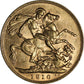 Gold Sovereign Coin - Random Year Edward - .9167 Au - United Kingdom
