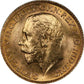 Gold Sovereign Coin - Random Year George - .9167 Au - United Kingdom