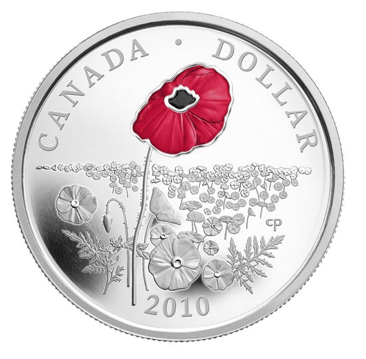 Poppy - Limited Edition Proof Silver Dollar (2010)