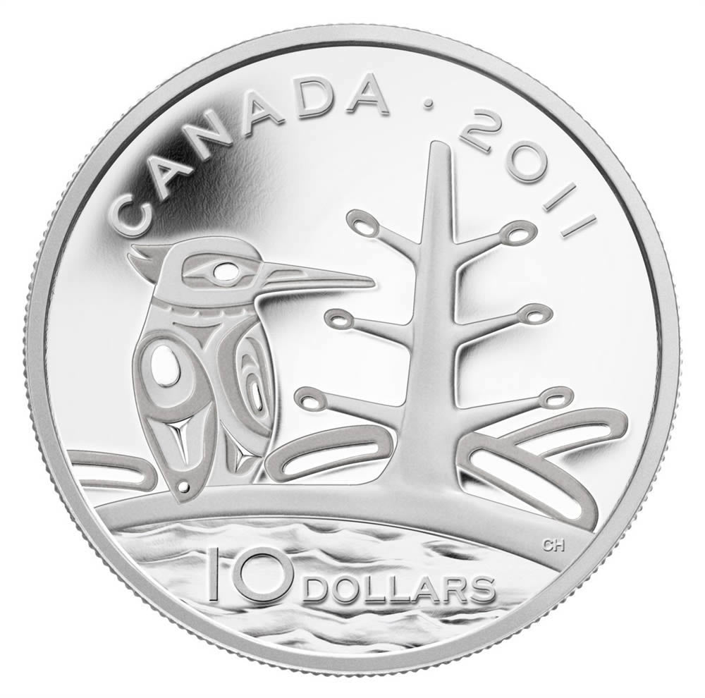 1/2 oz Fine Silver Coin - Boreal Forest (2011)