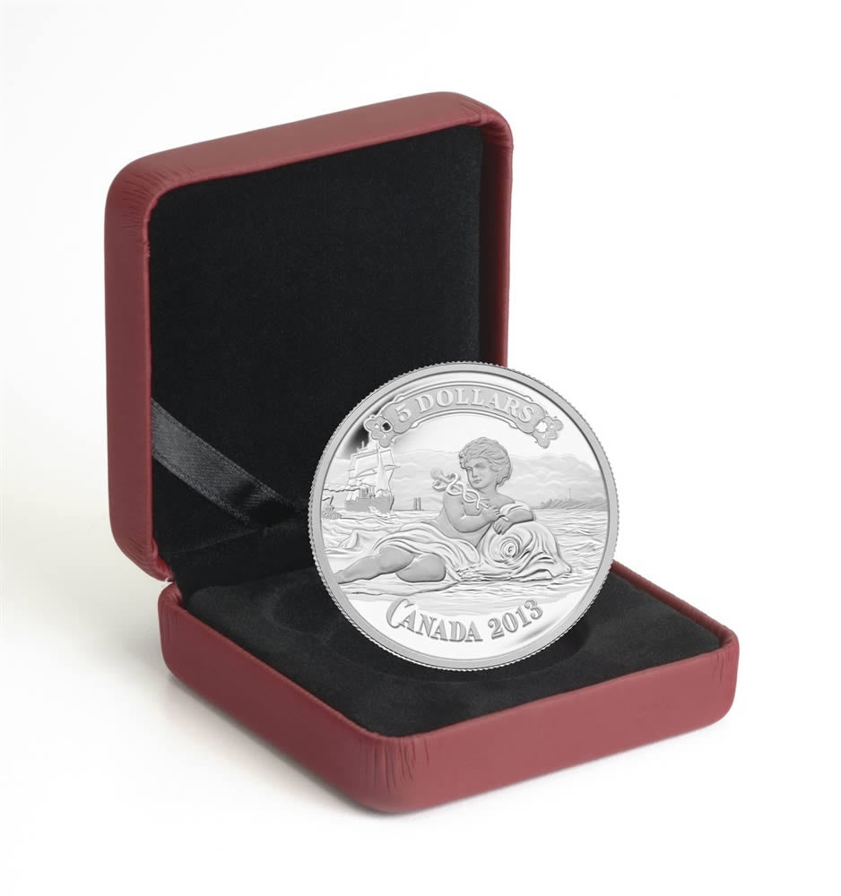 Canadian Bank of Commerce Bank Note Design - Fine Silver Coin - Mintage: 8500 (2013)
