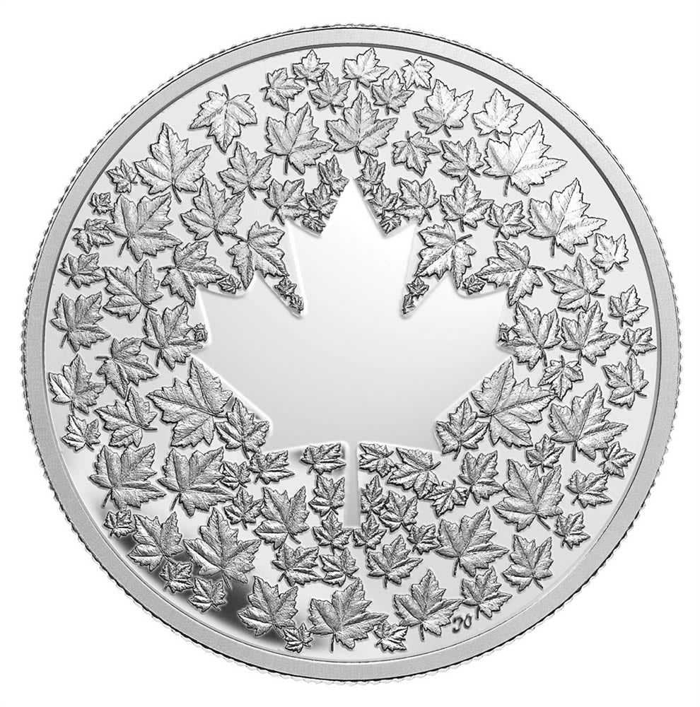 Fine Silver Coin – Maple Leaf Impression – Mintage: 10,000 (2013)