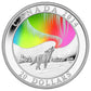 1 oz. Fine Silver Hologram Coin - A Story of the Northern Lights: Howling Wolf - Mintage: 8,500 (2014)