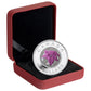 Fine Silver Coin with Niobium Colouring - Flowers in Canada Series - Poinsettia - Mintage: 6,000 (2014)
