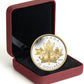 1/2 oz. Fine Silver Gold-Plated Coin - Celebrating Canada - Mintage: 8,000 (2015)
