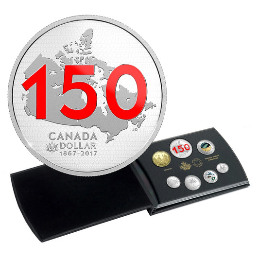 Canada 150: Our Home and Native Land - Limited Edition Silver Dollar Proof Set (2017)