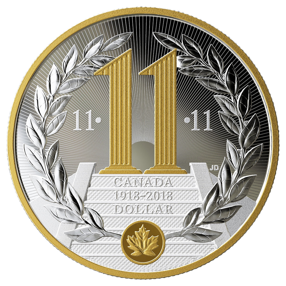 100th Anniversary of the Armistice of the First World War - Special Edition Proof Silver Dollar (2018)