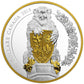 10 oz. Pure Silver Gold-Plated Coin - Keepers of Parliament: The Beaver - Mintage: 750 (2018)