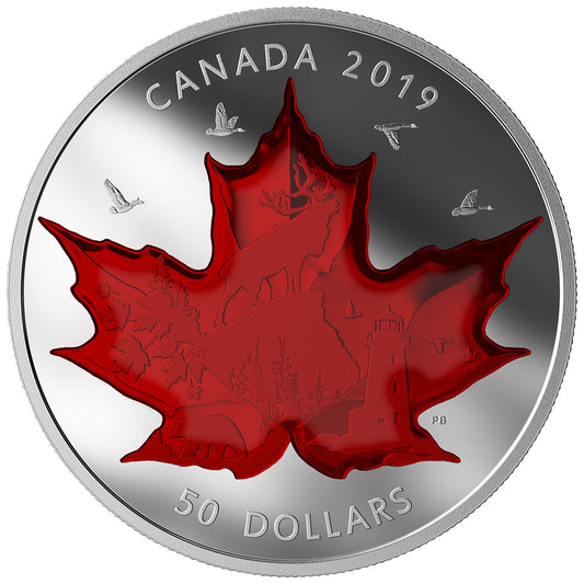 5 oz. Pure Silver Coin - Celebrating Canada's Classic Icons - Mintage: 1,200 (2019)