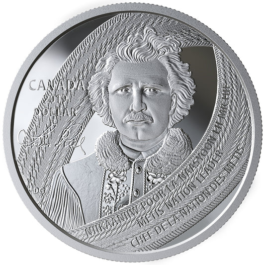 Louis Riel: Father of Manitoba - Special Edition Proof Silver Dollar (2019)